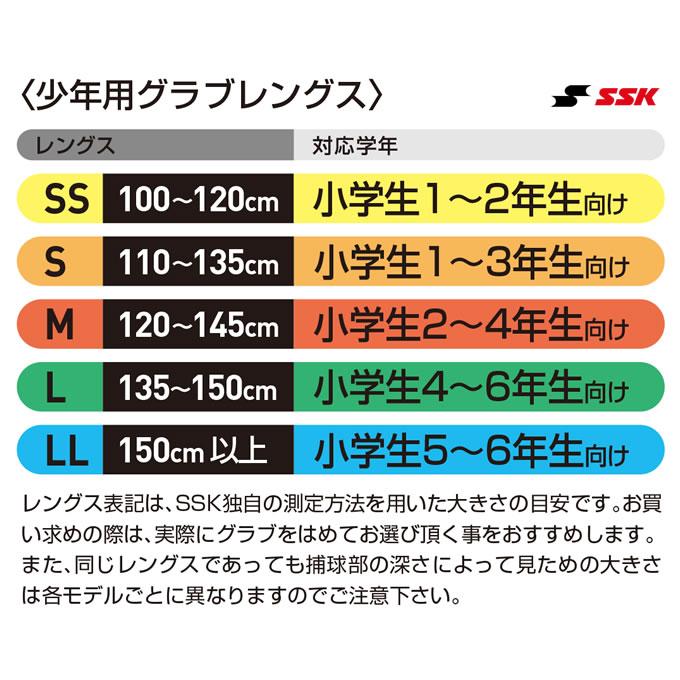 エスエスケイ（SSK） WJG424 ジュニア軟式用グラブ オールラウンド用
