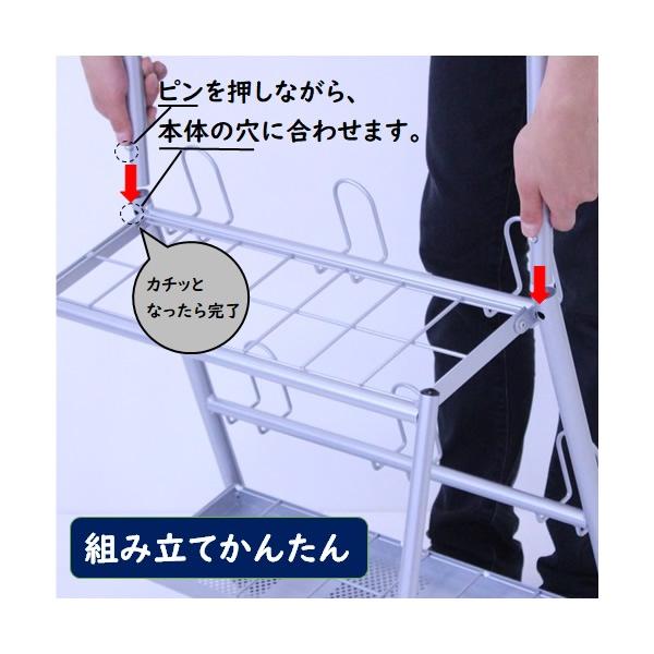 即日発送可】スリムメットバットスタンド 99777 折りたたみ式