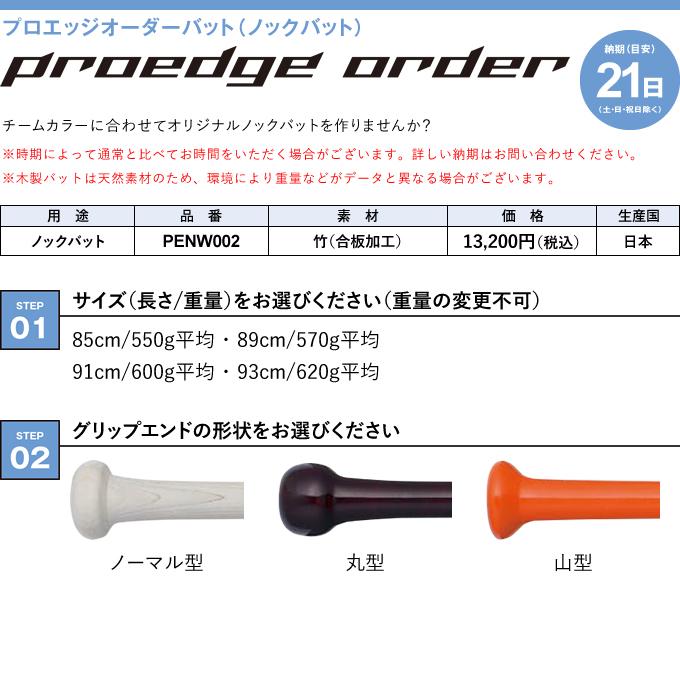 エスエスケイ（SSK） ＜受注生産＞ PENW002 プロエッジオーダー ノック