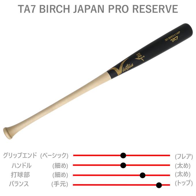 Victus 【即日発送可】Victus VRWBJTA7 硬式用木製バット バーチ Victus 【即日発送可】Victus VRWBJTA7 硬式用木製バット バーチ