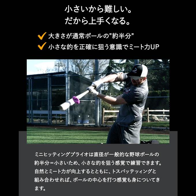 ミニヒッティングプライオ 6個セット ドライブラインベースボール 打撃