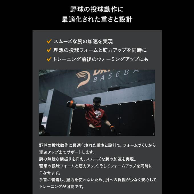 レザーリストウェイト 2.5kg 2個セット ドライブラインベースボール