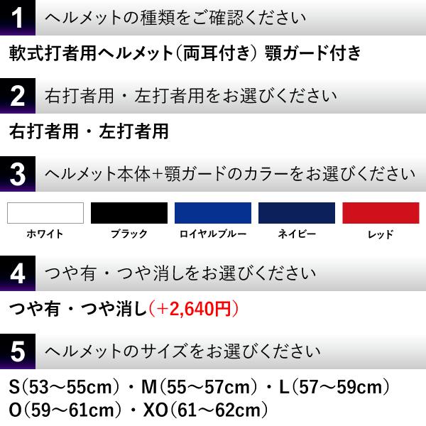 ゼット <受注生産>ゼット(ZETT) 軟式打者用顎ガード付き ゼット <受注生産>ゼット(ZETT) 軟式打者用顎ガード付き