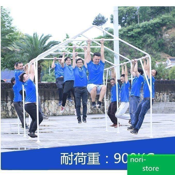 カーポート 駐車場 暴風雨 雪 耐える 家庭用 テント 簡易 屋外のモバイル ストレージテント アウト用品　日よけ 防風 防雨 4.5*2.8M MUPATER 小屋屋外収納 8x6フィート 金属製小屋キット ロック可能なドアと通気口付き ガーデンツール収納 裏庭 パティオ 芝生用 グ