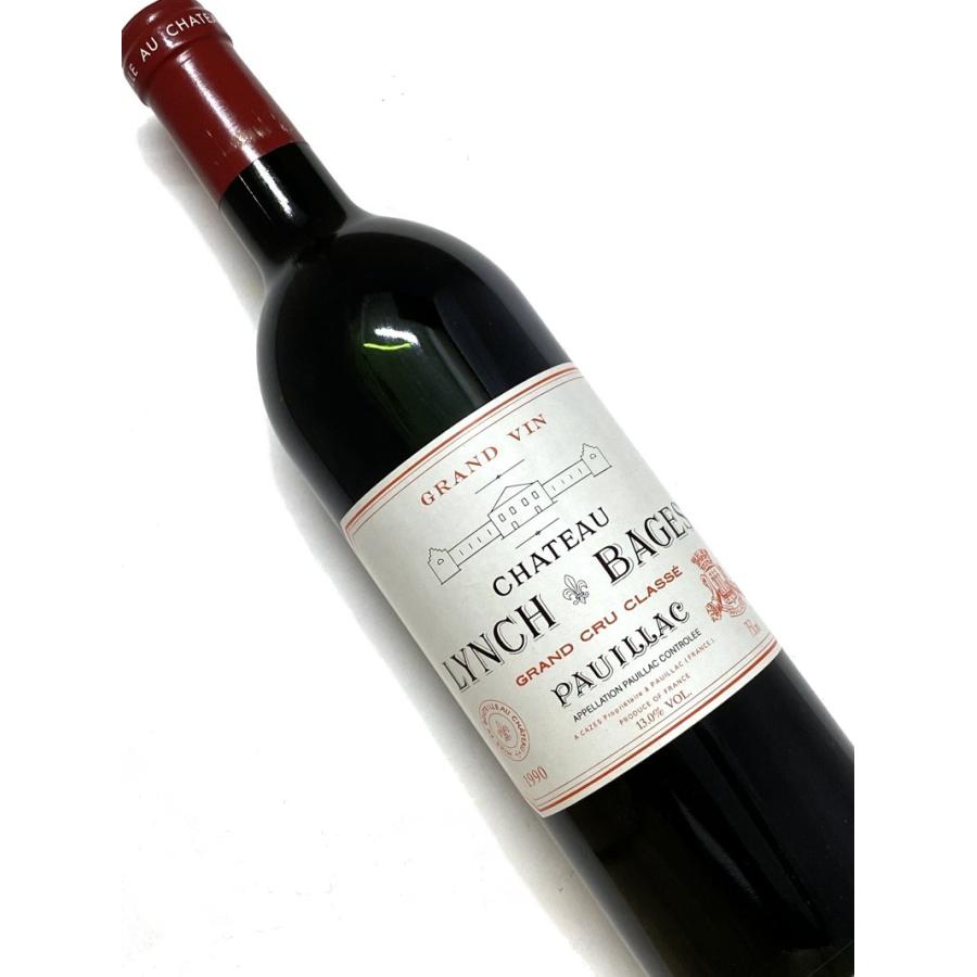 ドリンク、水、お酒 1990年 シャトー ランシュ バージュ 750ml 