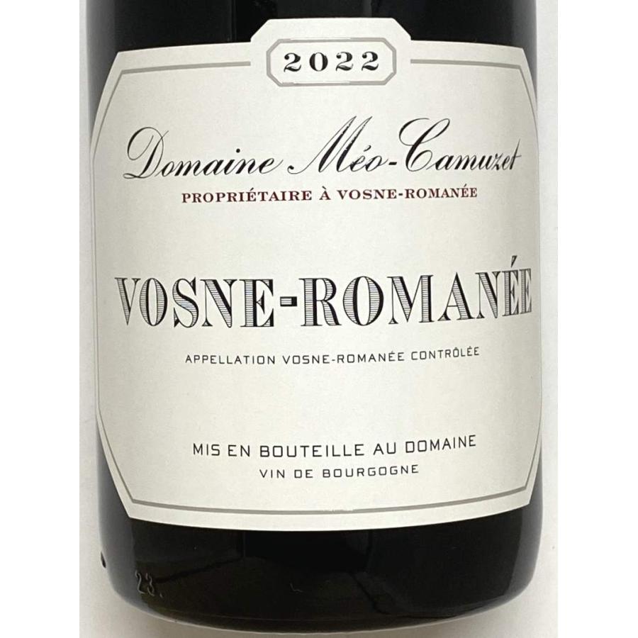 2022 ヴォーヌ ロマネ 750ml ドメーヌ メオ カミュゼ ブルゴーニュ