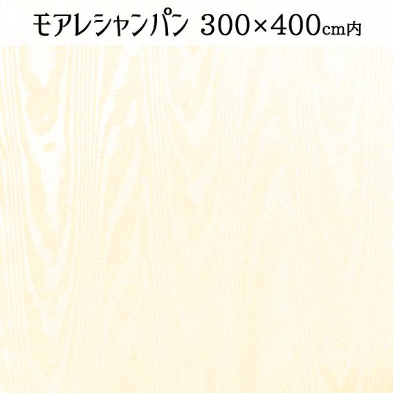 【受注生産限定】撥水クロス モアレシャンパン 300×400(cm)サイズ内