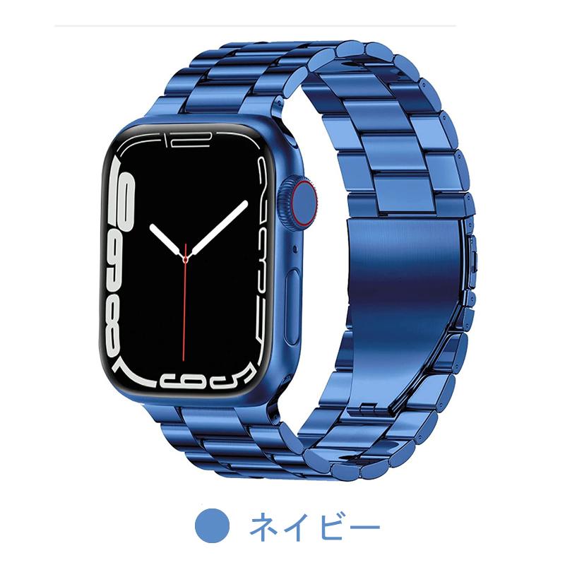 Apple Watch プラスチック バンド 38 40 41mm ネイビー