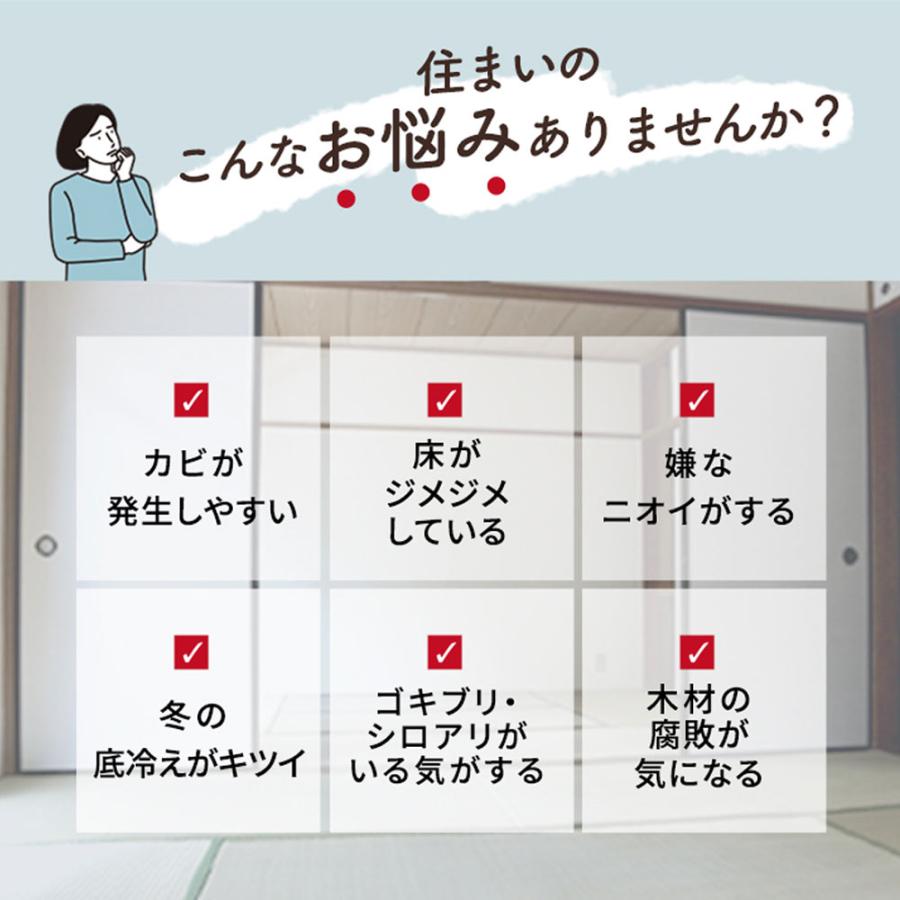 出雲屋炭八 炭八 床下調湿木炭 床下用 12l 8袋 約1.3畳 床下調湿材