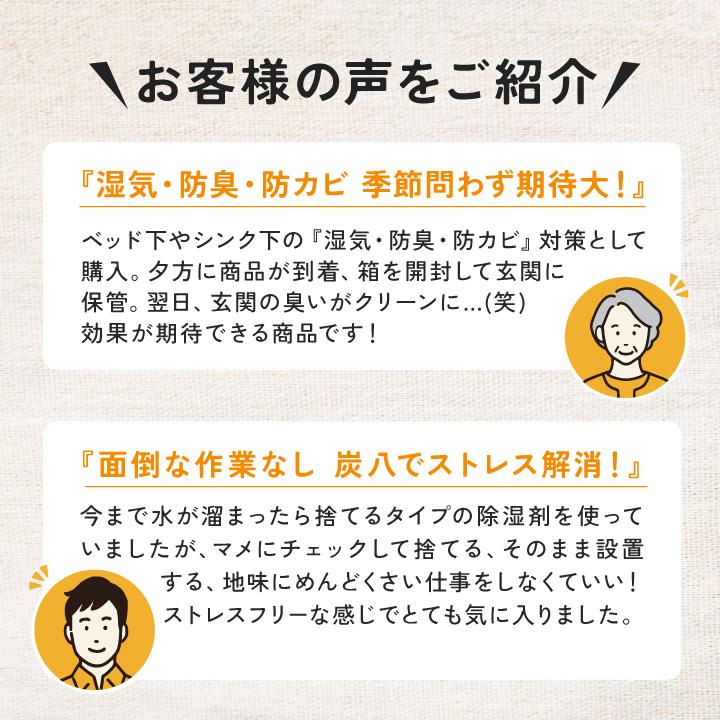 炭八 12l 8袋セット 大袋 室内用 小袋おまけ付き 除湿剤 結露防止 結露対策 結露 湿気取り 除湿 出雲屋炭八 結露取り 繰り返し使える除湿剤 繰り返し 置くだけ_19