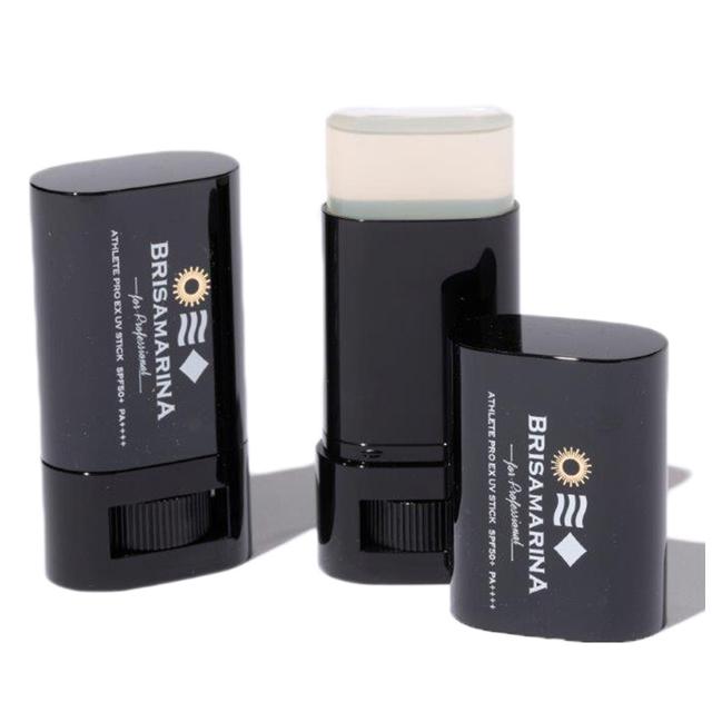 BRISAMARINA 日焼け止めスティック クリア 4個セット BRISA MARINA EX 日焼け止めスティック SPF50+ PA++++ クリア