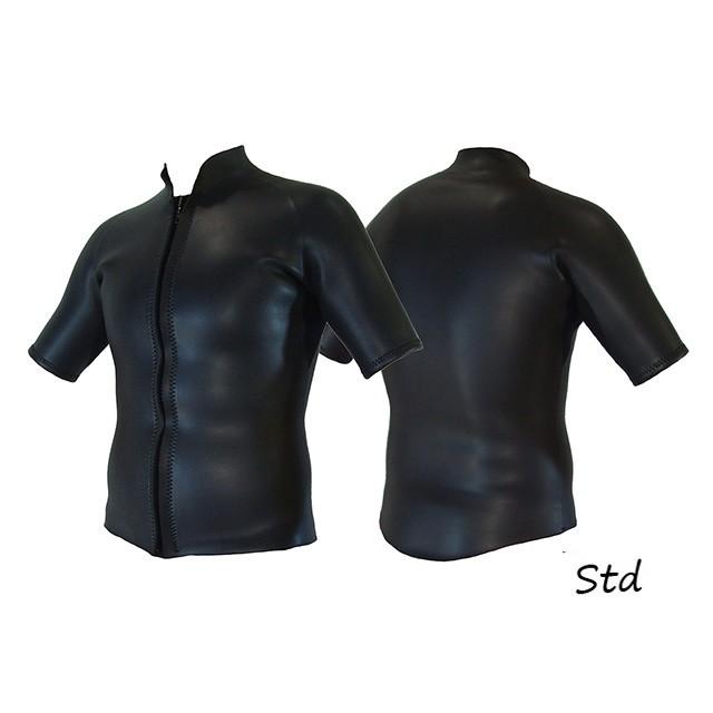 STD】CLASSIC 2mm 半袖ジャケット 日本製 メンズサイズ サーフィン