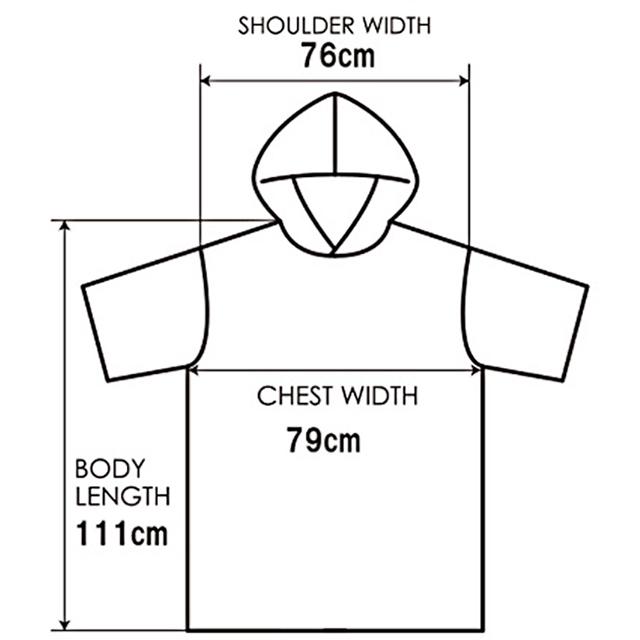 TOOLS マイクロファイバーポンチョ BASIC パームリーフ toolsponchopalmleafGranmaresurf