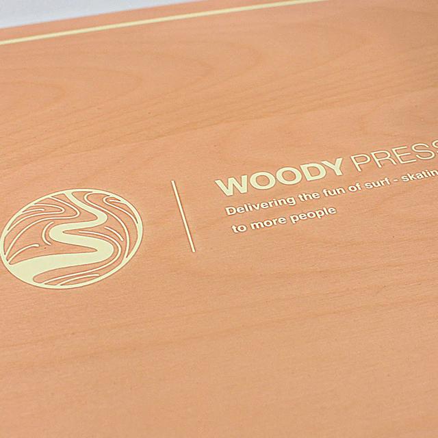 【WOODYPRESS】 スケートボード　スラスターシリーズ　39"Thruster-1 / ブラウン_10