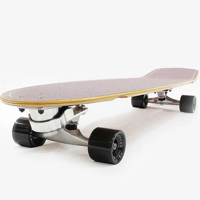 【WOODYPRESS】 スケートボード　スラスターシリーズ　39"Thruster-1 / ブラウン_1
