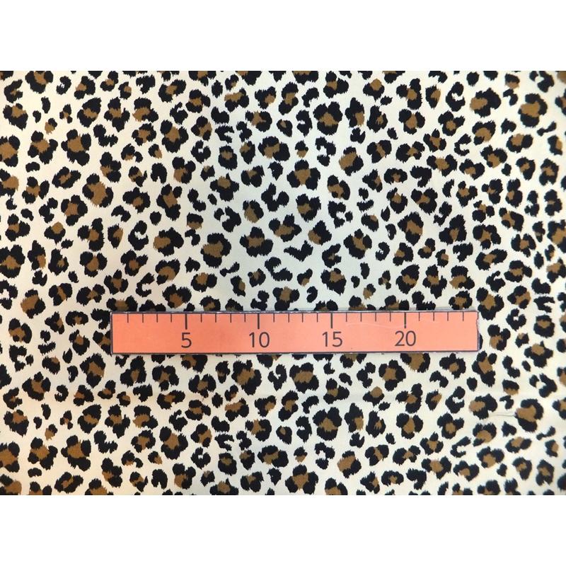 SEVEN BERRY レオパード ツイル (綿 生地 布) |  | 03