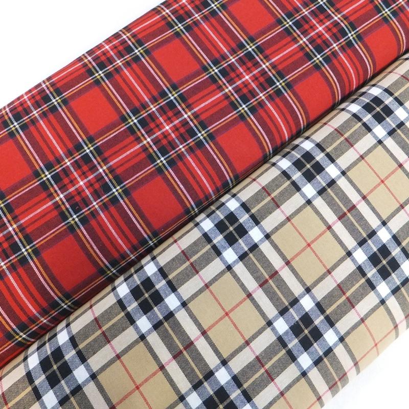 バックツイルタータン (綿 生地 布) | 