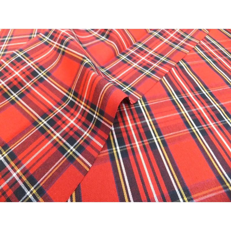 バックツイルタータン (綿 生地 布) |  | 01