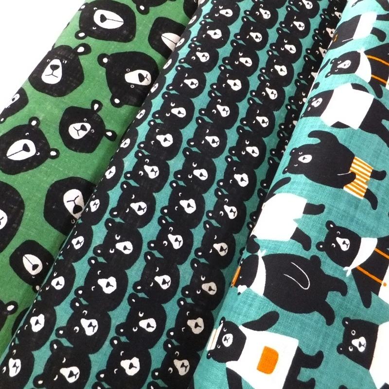 グリーンベア―・リネンライクスラブ SEVENBERRY(綿 生地 布) | 