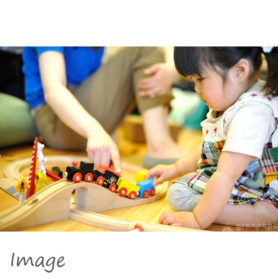 マキシム 木製レールセット 8の字 37P 巛 ブリオ brio 互換 電車