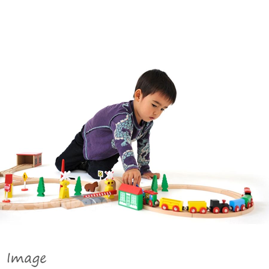 マキシム 木製レールセット 8の字 37P 巛 ブリオ brio 互換 電車