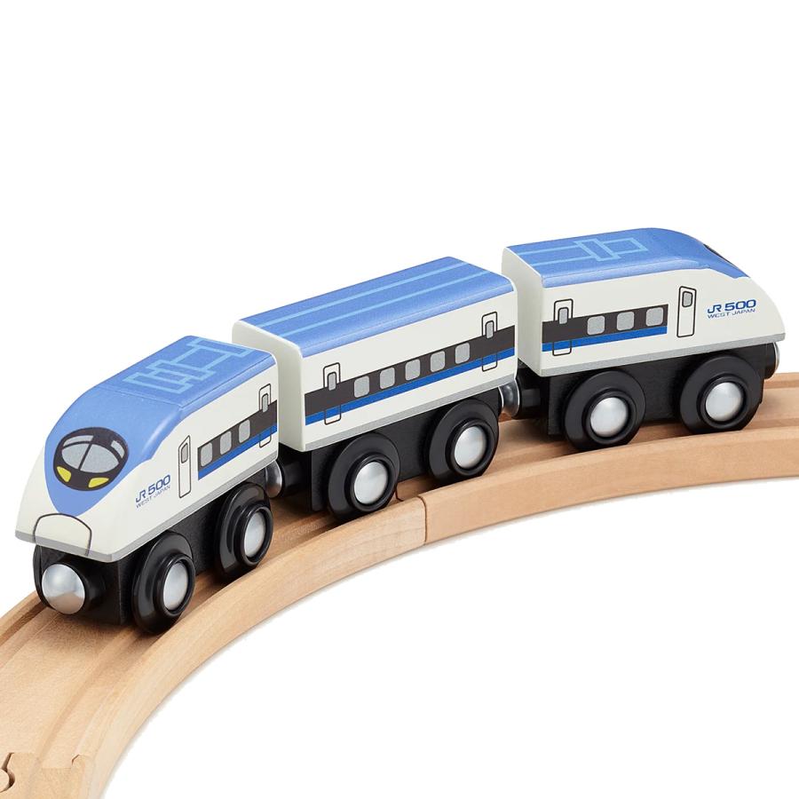 mokuTRAIN 500系新幹線 | 電車 おもちゃ BRIO 互換 ブリオ プラレール