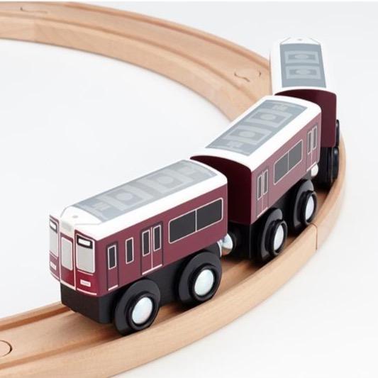 moku TRAIN 阪急9300系 巛 ブリオ brio プラレール 互換 おもちゃ 汽車