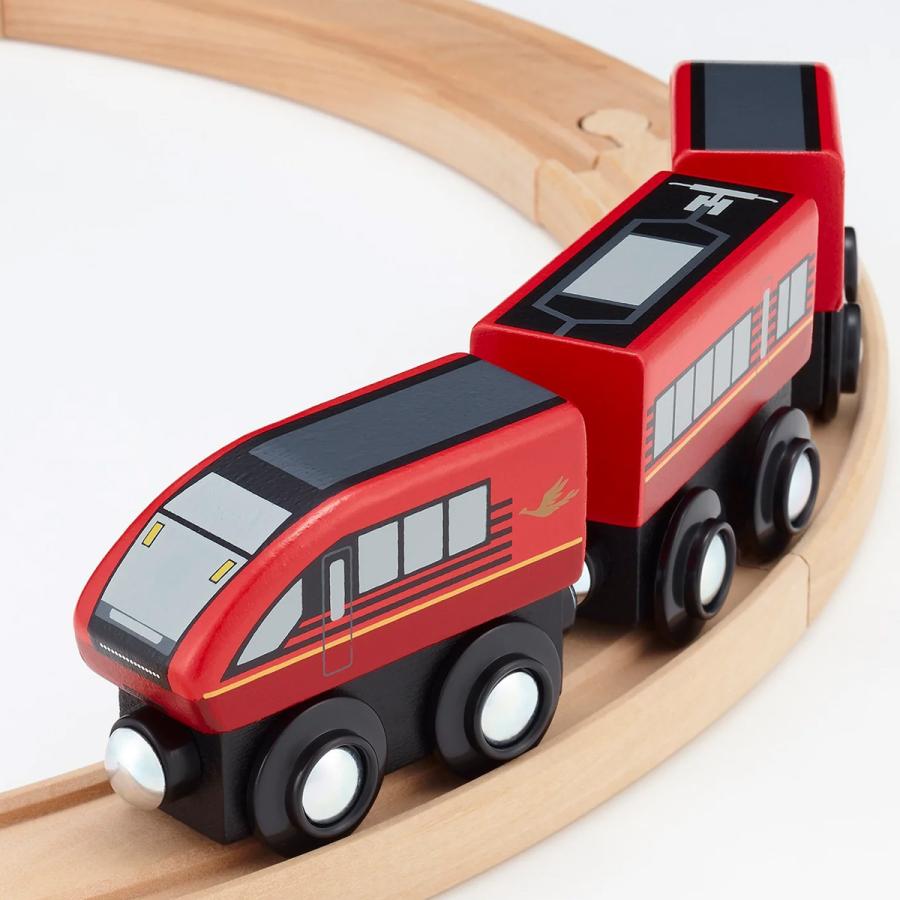 moku TRAIN 近鉄80000系ひのとり | 電車 おもちゃ BRIO 互換 ブリオ