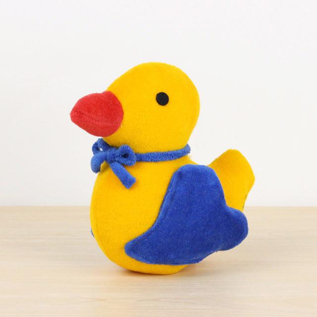 グランパパオリジナル ひも引き アヒルオルゴール 巛 ぬいぐるみ