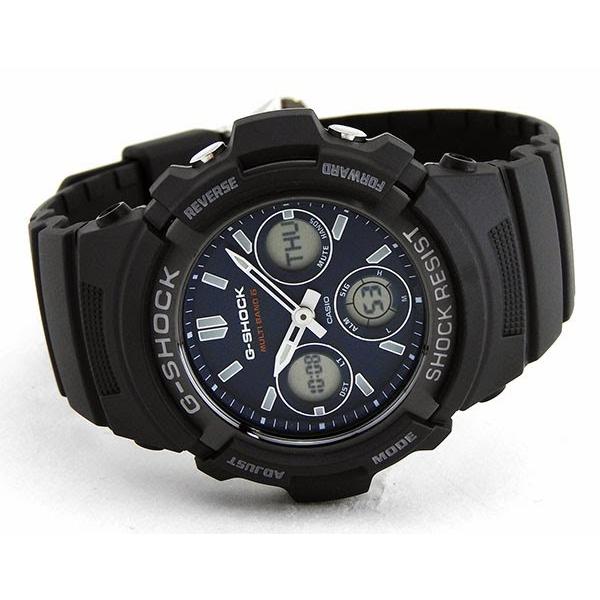 G-SHOCK カシオ 時計 電波ソーラー メンズ 腕時計 AWG-M100SB-2A G 