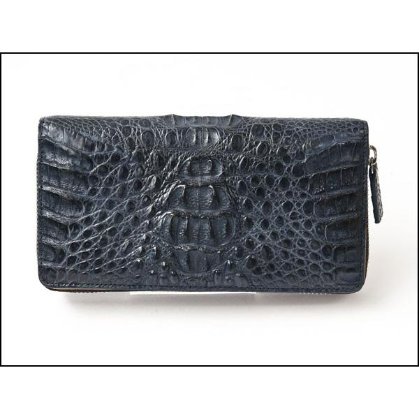 69%オフ 財布 父の日 カイマン クロコダイル GODANE ゴダン ラウンド