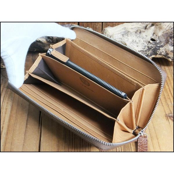 66%オフ 財布 父の日 カイマン クロコダイル GODANE ゴダン メンズ 
