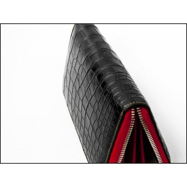 GODANE ゴダン 正規販売代理店 シャムクロコダイル ラウンドファスナー