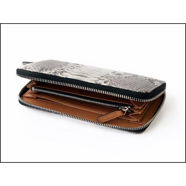 GODANE正規販売代理店  ゴダン財布 ラウンドファスナー sppw8005cp mNat Natural 　ナチュラル　ダイヤモンドパイソン 財布 父の日 GODANE ゴダン ダイヤモンドパイソン ラウンドファスナー