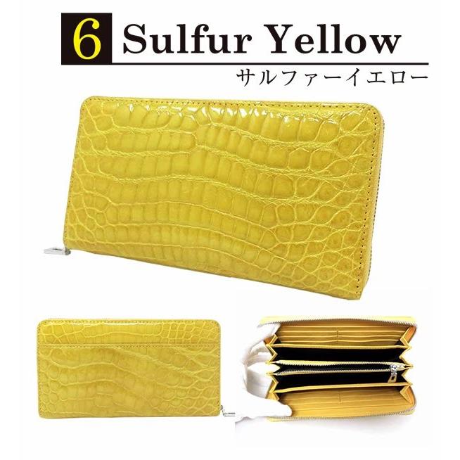 クロコダイル 長財布 ラウンドファスナー財布 ヘンローン クロコダイル 長財布 ラウンドファスナー財布 ヘンローン