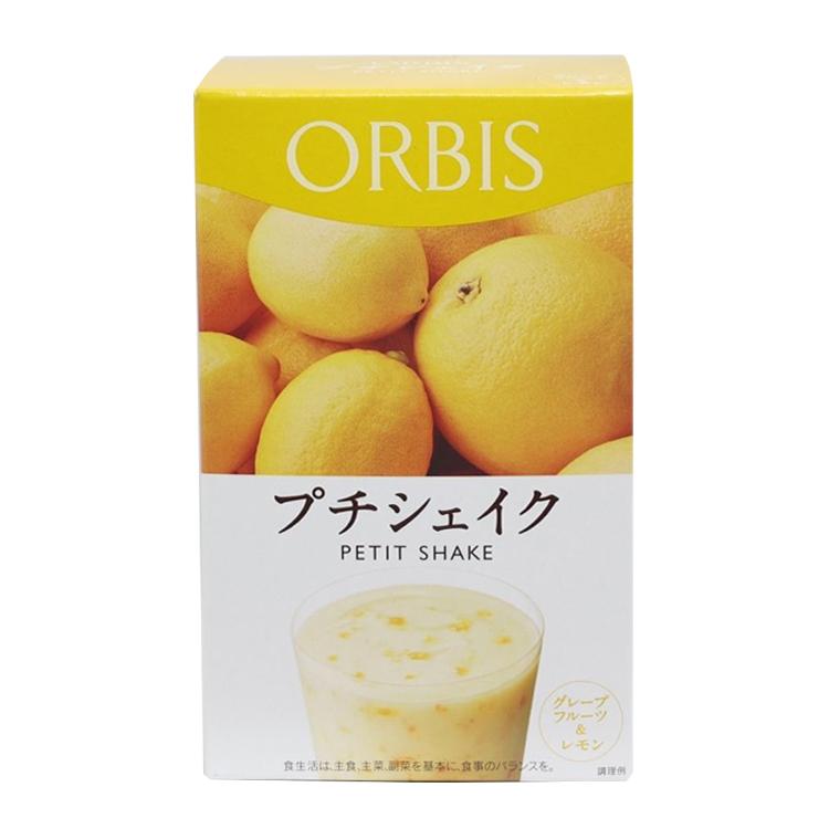 【残りわずか】 GINGER掲載商品 ORBIS オルビス プチシェイク グレープフルーツ 100g×7食分 1食152kcal レモン