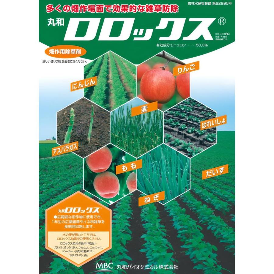 ロロックス水和剤 100g×60袋 除草剤 農薬 丸和バイオケミカル【取寄商いもの】
