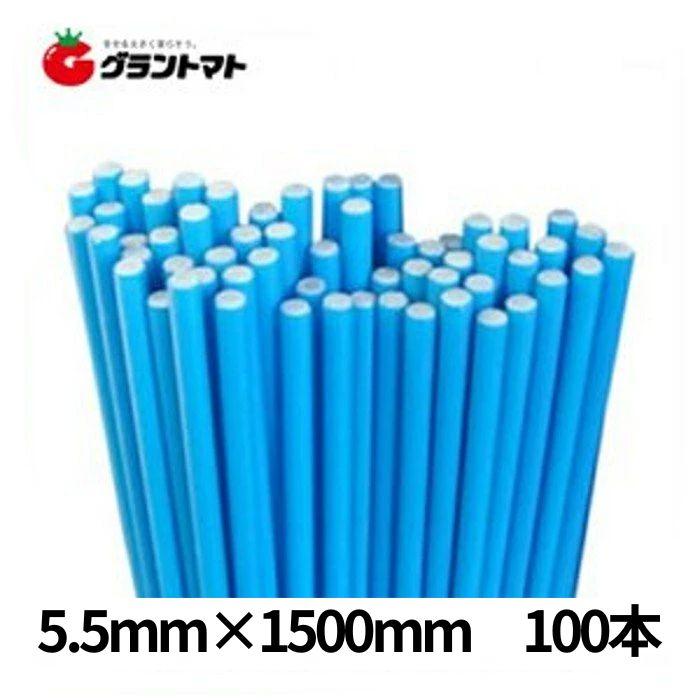 グラスファイバーポール 5.5mm×1500mm 100本入り トンネル支柱 FRP