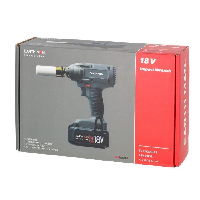 EM18Vインパクトレンチ SL?IW200AS 高儀 【取寄商品】 爆買 : グラン