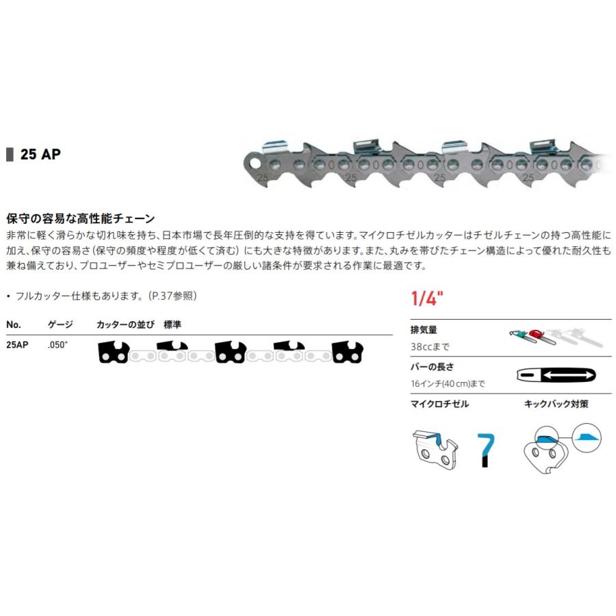 ソーチェーン 25ap 86ec チェンソー用替刃 Oregon オレゴン グラントマトyahoo ショッピング店 通販 Yahoo ショッピング