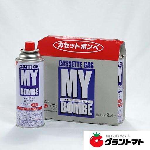 ＼7/25全品ポイント5倍／ニチネンマイボンベL カセットボンベ 48本（3ｐ×16パック）ガスボンベ の商品画像