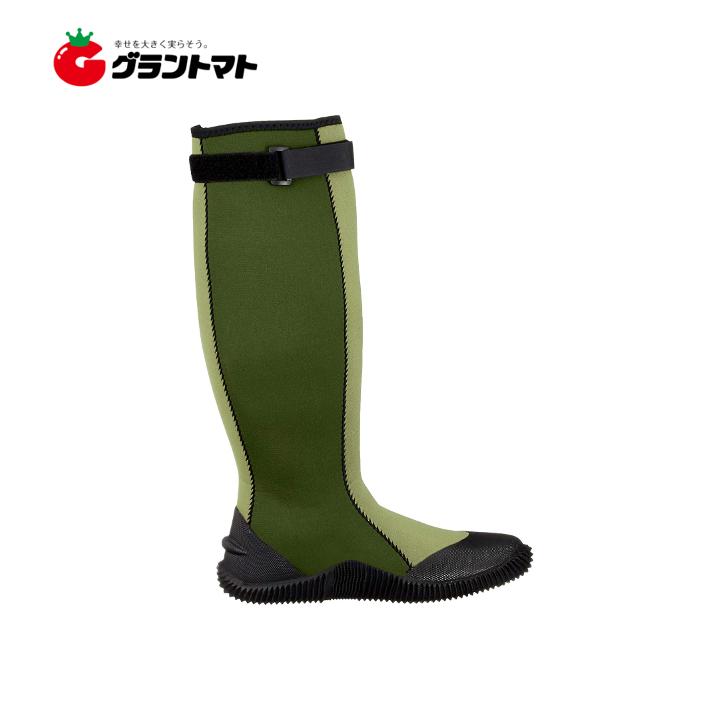 グリーンマスターLサイズ グリーン 2620 やわらかな農園芸用長靴 アトム｜grantomato｜04