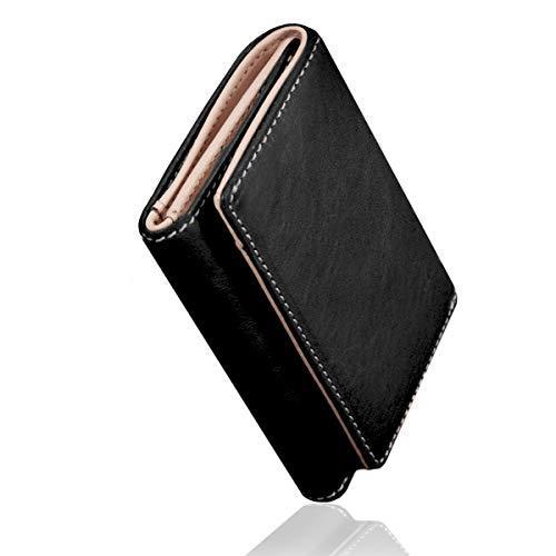 即納特典付き Frank Gerald ミニ財布 メンズ 財布 三つ折り 小さい スキミング防止 コンパクト ミニウォレット 極小 薄型 本革 小 激安単価で Kslcity Com My