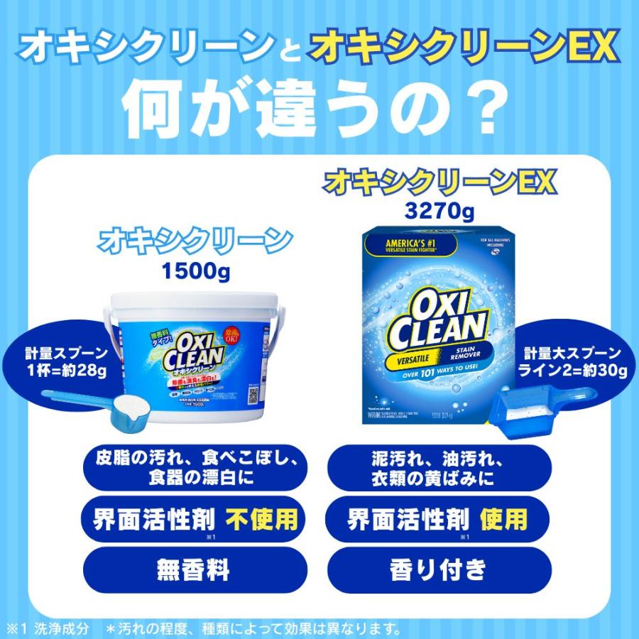 OXICLEAN オキシクリーン EX アメリカ版 3.27kg 本体×6個セット 洗浄