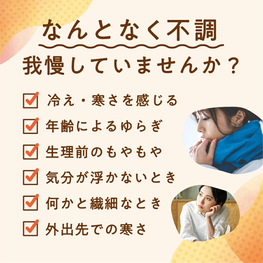 よもぎ蒸し よもぎパット 冷え 対策 ウィズフェム よもぎ温座パット 低温タイプ 6回分 オーガニック おまたカイロ 温活 温め WARM ウォーム 妊活・応援アイテム | グラフィコ | 04