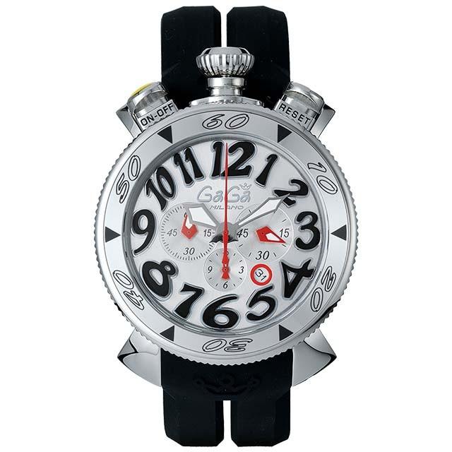 ガガミラノ GAGA MILANO 6050.7 CHRONO クロノ 48mm 腕時計 メンズ レディース :6050-7:グラフノン