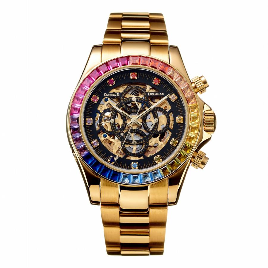 ダニエルアンドダグラス メンズ 腕時計 機械式 自動巻き 腕時計 ダニエルアンドダグラス メンズ