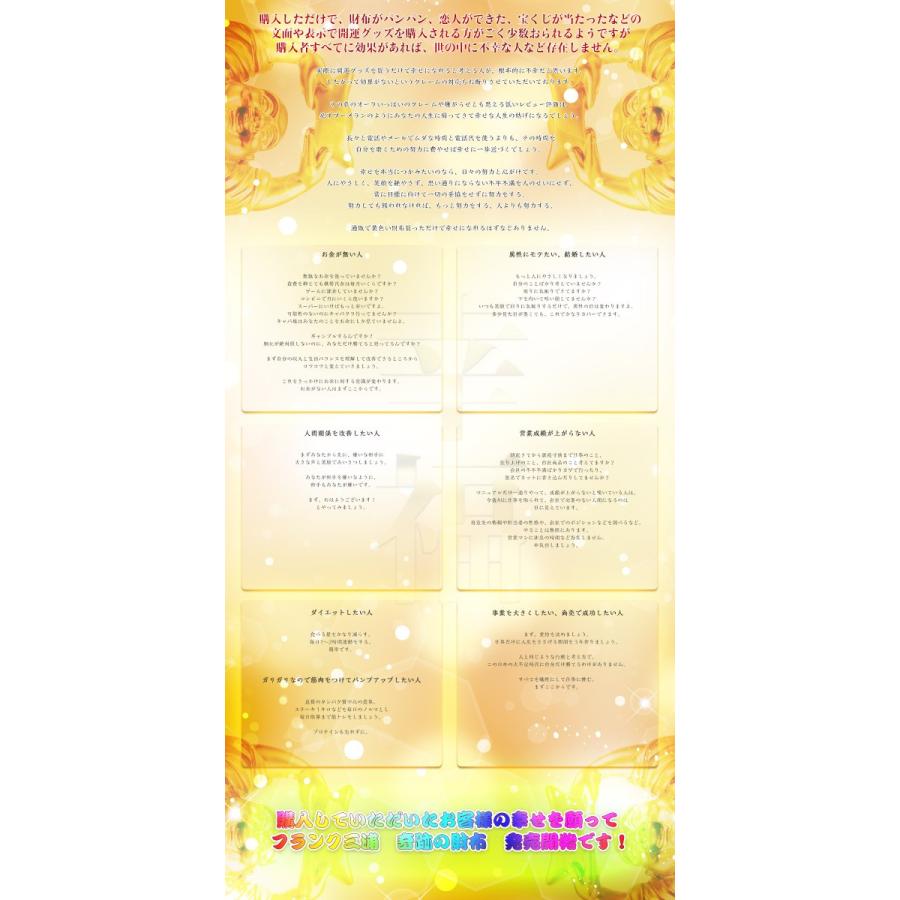 世界限定モデル フランク三浦 奇跡の財布 長財布 ゴールド シルバー 金色 銀色 財布 金運 |  | 09