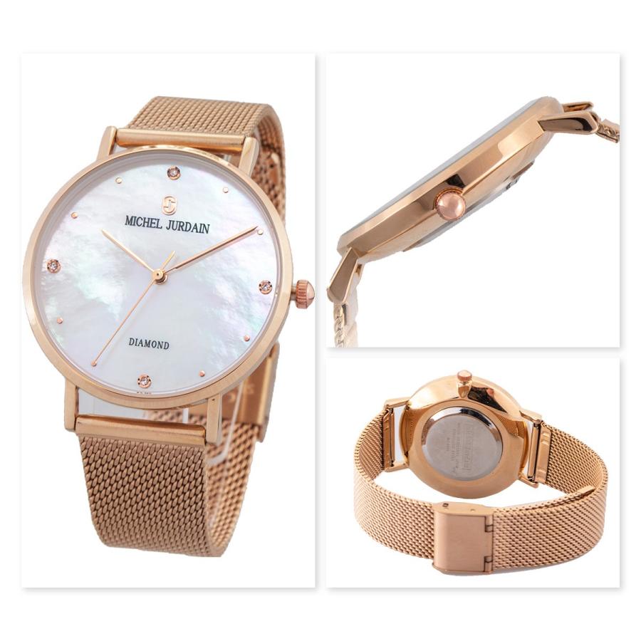 レディース 腕時計 ミッシェル・ジョルダン MICHEL JURDAIN ダイヤモンド パール MJ-5000 時計 |  | 08