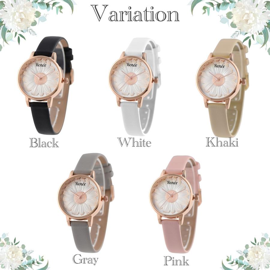 腕時計 レディース Renee ルネ 3Dフラワーデザインウォッチ R05 |  | 06